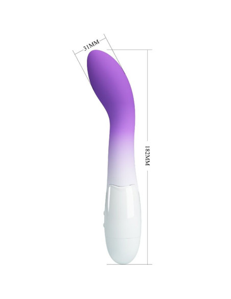 PRETTY LOVE - BISHOP G-SPOT VIBRATORIUS 30 VIBRACIJOS PURPLE