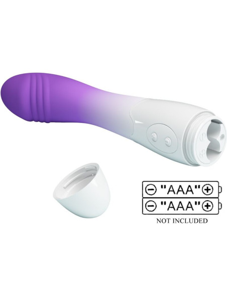 PRETTY LOVE - ELEMENTAL G-SPOT VIBRATORIUS 30 VIBRACIJOS PURPLE