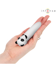 INTENSE - POH PANDA VIBRUOJANTI KULKA, ĮKRAUNAMAS USB, 10 X 2,2 CM 2