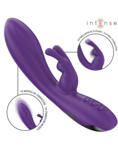 INTENSE - RANDALL RABBIT VIBRATOR 10 VIBRACIJŲ PURPURINIS 2
