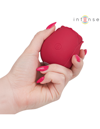 INTENSE - CAMELLIA CLITORAL SUCTION ROSE BY WAVES BORDEAUX