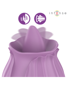 INTENSE - AZALEA FLOWER CLIT STIMULATING 10 VIBRATIONS PURPLE 2