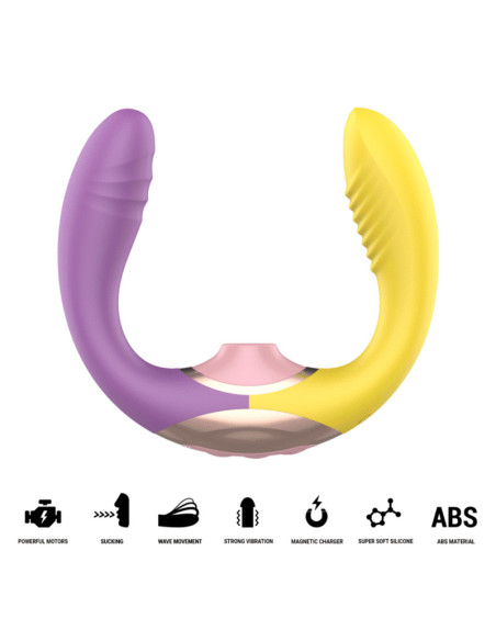 INTENSE - WILLOW 3-IN-1 SUCTION AND VIBRATION STIMULATOR