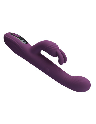 PRETTY LOVE - DEE MULTIFUNCTION RABBIT VIBRATOR OSCILLATING AND PERCUSSION PURPLE