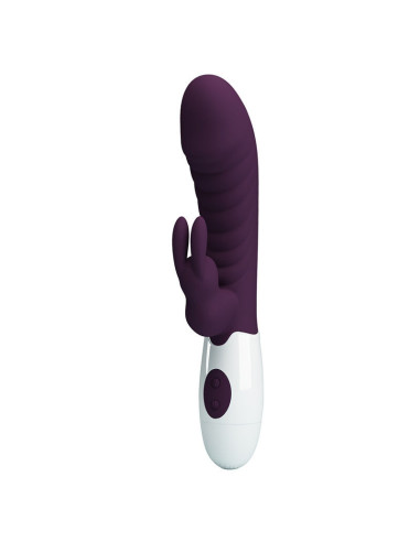 PRETTY LOVE - NAUGHTY BUNNY 30 FUNCTION RABBIT VIBRATOR PURPLE