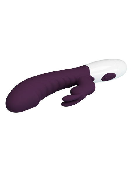 PRETTY LOVE - NAUGHTY BUNNY 30 FUNCTION RABBIT VIBRATOR PURPLE
