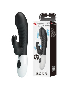 PRETTY LOVE - NAUGHTY BUNNY 30 FUNCTION RABBIT VIBRATOR BLACK 2