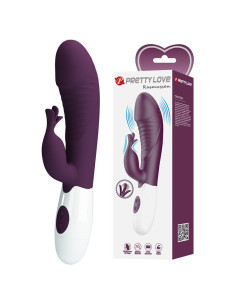 PRETTY LOVE - ROGUE MUSE 30 FUNCTION RABBIT VIBRATOR PURPLE 2