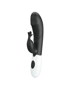 PRETTY LOVE - RASMUSSEN 30 FUNCTION RABBIT VIBRATOR BLACK