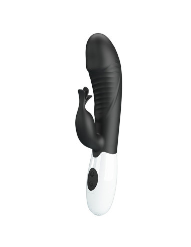 PRETTY LOVE - RASMUSSEN 30 FUNCTION RABBIT VIBRATOR BLACK