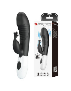 PRETTY LOVE - RASMUSSEN 30 FUNCTION RABBIT VIBRATOR BLACK 2