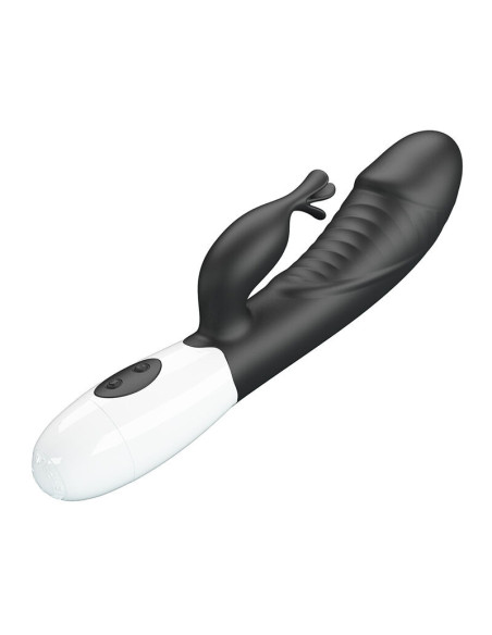 PRETTY LOVE - RASMUSSEN 30 FUNCTION RABBIT VIBRATOR BLACK