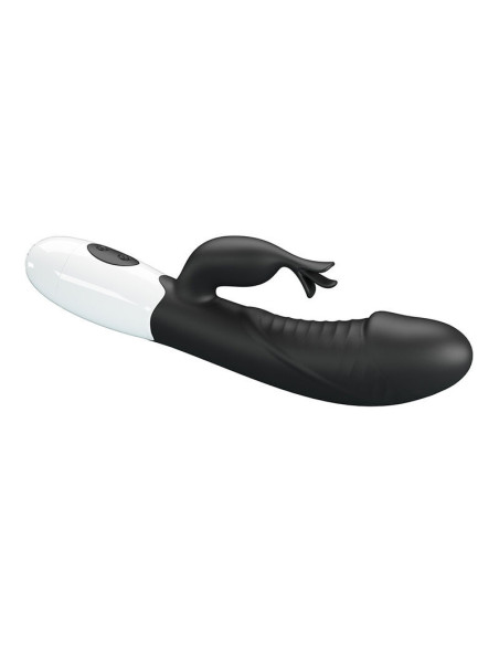 PRETTY LOVE - RASMUSSEN 30 FUNCTION RABBIT VIBRATOR BLACK