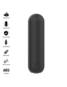 INTENSE - JUDY RECHARGEABLE VIBRATING BULLET WITH REMOTE CONTROL BLACK 2