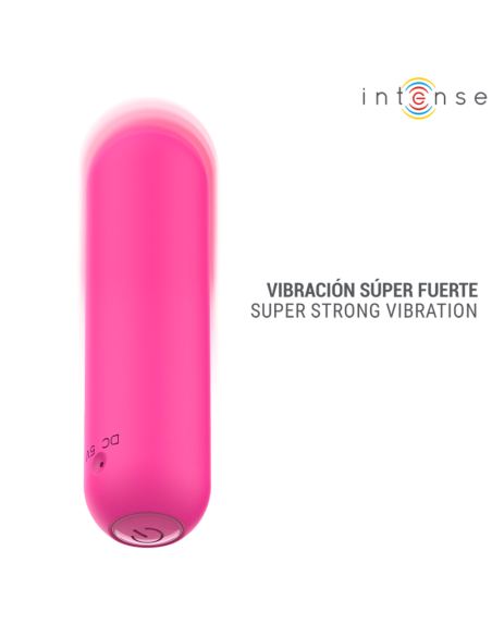 INTENSE - JUDY RECHARGEABLE VIBRATING BULLET WITH REMOTE CONTROL PINK