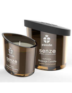 SWEDE - SENZE EUPHORIA masažinė žvakė - vanilė, santalas