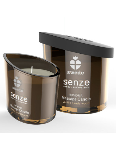 SWEDE - SENZE EUPHORIA MASSAGE CANDLE - VANILLA, SANDALWOOD