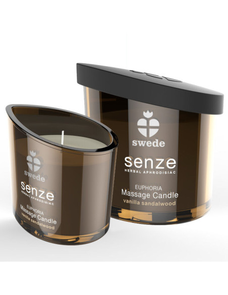 SWEDE - SENZE EUPHORIA MASSAGE CANDLE - VANILLA, SANDALWOOD
