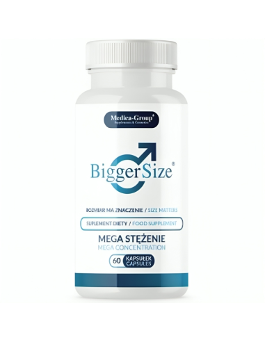 MEDICA GROUP - BIGGER SIZE PENIS ENLARGEMENT 60 CAPSULES