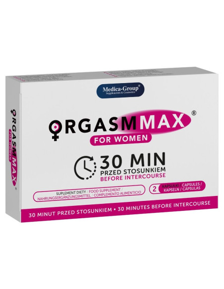 MEDICA GROUP - ORGASM MAX MOTERIMS 2 KAPSULĖS