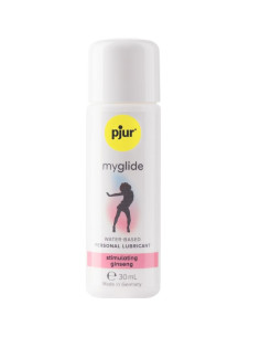 PJUR - MYGLIDE stimuliuojantis lubrikantas su šilumos efektu 30 ml