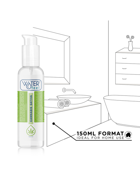WATERFEEL - Kanapių lubrikantas 150 ml