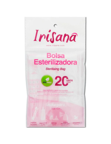 IRISANA - MAKŠČIO TAURELIO STERILIZACINĖS MAIŠELĖLIS 1 Vnt