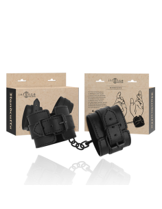 INTENSE - FETISH VEGAN LEATHER HANDCUFFS