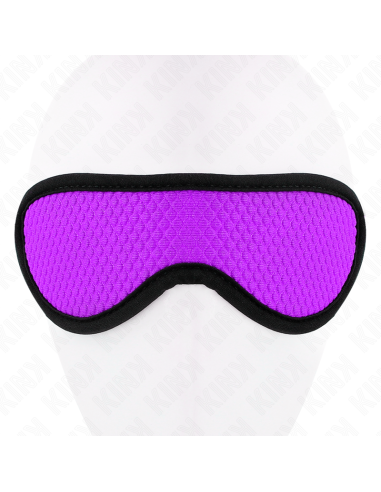 KINK - SCALE TEXTURE BANDAGE WITH PURPLE COVERED EDGE 20 x 7 CM