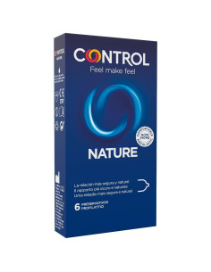 CONTROL - ADAPTA NATURE PREZERVATYVAI, 6 VIENETAI