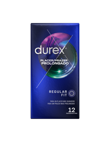 DUREX - PLEASURE PROLONGED DELAYED 12 UNITS
