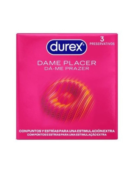 DUREX - DAME PLACER 3 VIENETAI