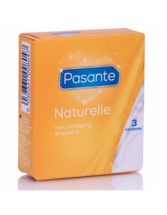 PASANTE - NATURELLE PREzervatyvai 3 PAKUOTĖ