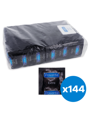 PASANTE - PAPILDOMI PREzervatyvai 144 VIENETAI