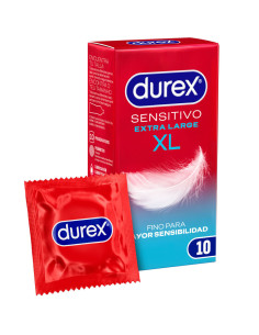 DUREX - SENSITIVE XL PREZERVATYVAI 10 VIENETŲ