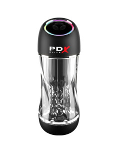 PDX ELITE - STROKER VIEWTUBE PRO VIBRATOR TRANSPARENT