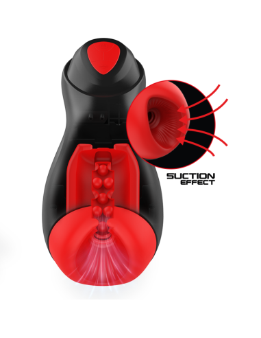 JAMYJOB - CORE-X automatinis masturbatorius su 5 siurbimo ir vibracijos režimais