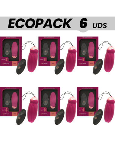 ECOPACK 6 UNITS - RITHUAL SITA EGG REMOTE CONTROL BEAD ROTATION VIBRATION