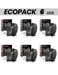 ECOPACK 6 VIENETAI - IBIZA 3 IN 1 Čiulpimo, laižymo ir pulsavimo vibratorius