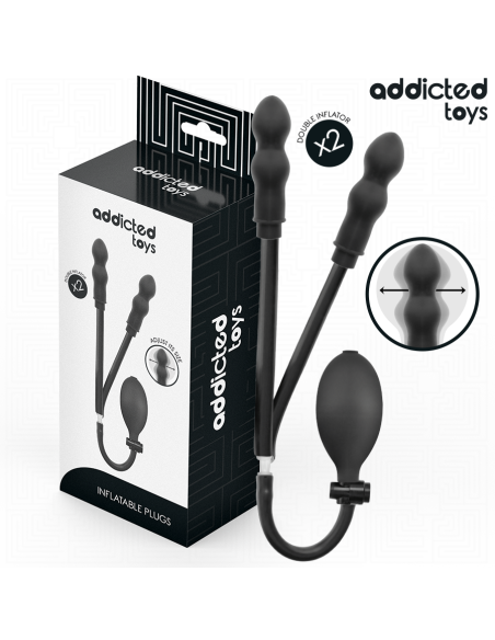 ADDICTED TOYS - INFLATABLE DOUBLE BUTT PLUG MODEL 3