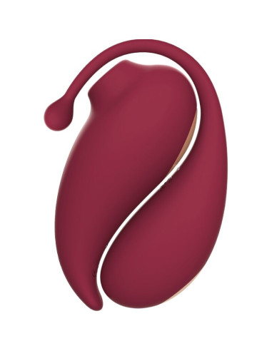 ADRIEN LASTIC - INSPIRATION CLITORIS SUCKER RED VIBRATING EGG - FREE APP