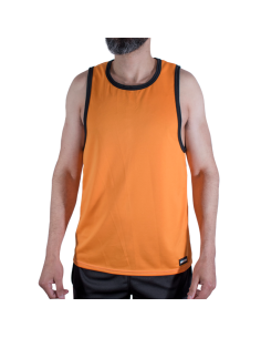 MACHO - CMV005 ORANGE GYM T-SHIRT S-M