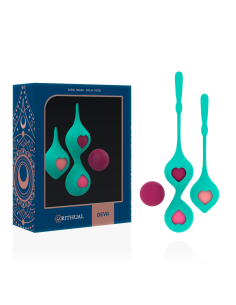RITHUAL - DEVA AQUA GREEN PELVIC TRENINGŲ RINKINYS 2
