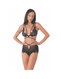 LIVCO CORSETTI FASHION - DREZNA LC 90733 LIEMENĖLĖ-KELNINĖLĖ JUODOS