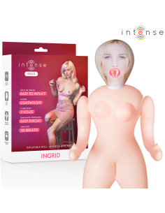 INTENSE DOLLS - INGRID INFLATABLE DOLL WITH THREE ORIFICES