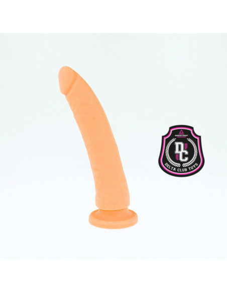 DELTA CLUB - ŽAISLAI DILDO IŠ NATŪRALUS MEDICININIS SILIKONAS 17 CM -O- 3 CM