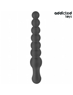 ADDICTED TOYS - Dvigubas analinis masažuoklis, silikoninis, 24 cm