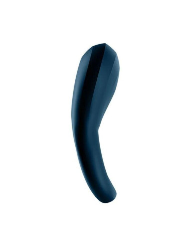 SATISFYER – EPIC DUO ŽIEDINIO VIBRAVIATORIAUS PROGRAMĖLĖ, MĖLYNA