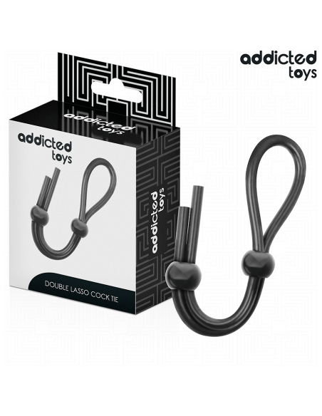 ADDICTED TOYS - SILIKONINĖ VIRVĖ DVIGUBO KILPO VARPAI
