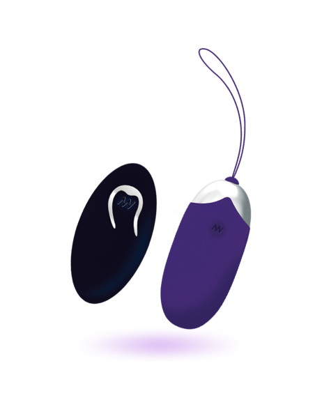 INTENSE - FLIPPY II VIBRUOJAMAS KIAUŠINIS SU NUOTOLINIO VALDYMO PULTU, VIOLETINIS